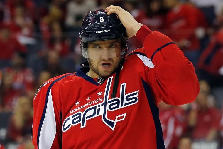 Alex Ovechkin had no points in four games this season against the Flyers and was -4.