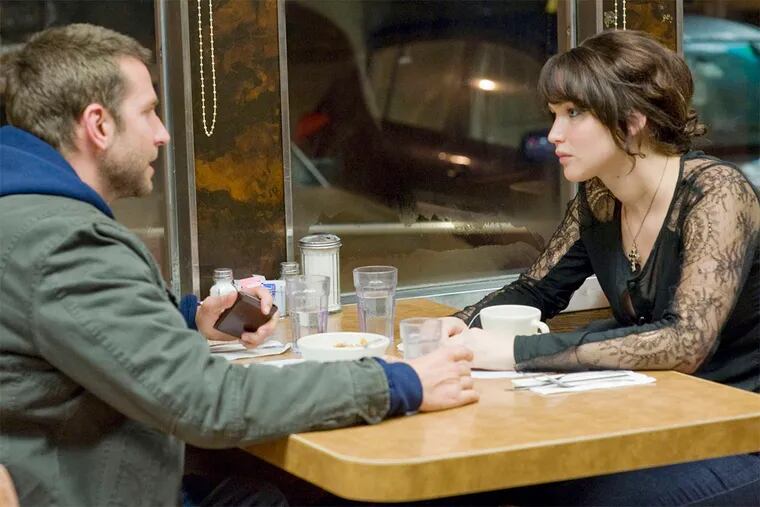 Bradley Cooper and Jennifer Lawrence starred in "Silver Linings Playbook," shot in and around Philadelphia and Delaware County. Director David O. Russell wanted to return.