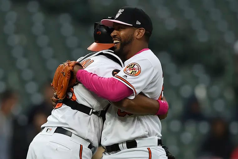 Orioles reliever Mychal Givens has a 3.35 ERA while averaging 10.5 strikeouts per nine innings in a six-year major-league career.