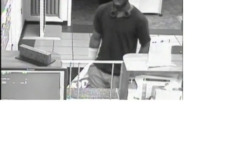 Police are looking for this bank robber