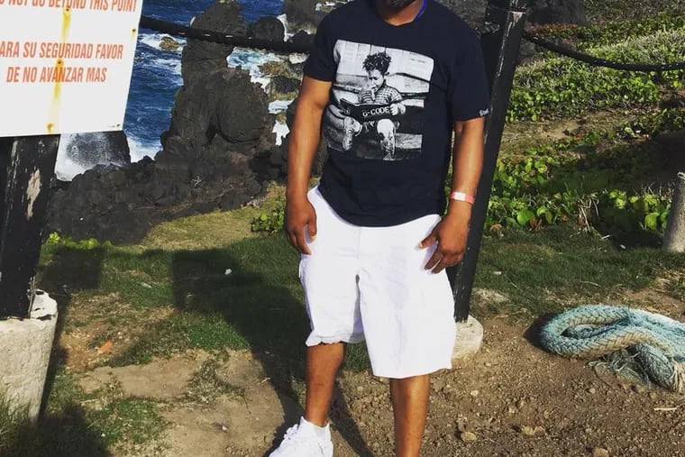 Demond Tally, 45, a youth football coach, pictured in a Facebook photo from March, 2018. Police say Tally was shot to death early Sunday in Atlantic City. In November, 2016, his son was fatally shot outside the Hamilton Mall on Black Friday.