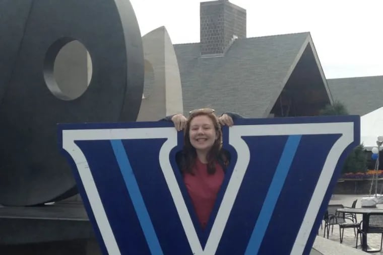 Gwen Saccocia, a senior at Villanova University, was hired by Boston Children's Hospital the day students had to leave campus because of the coronavirus.