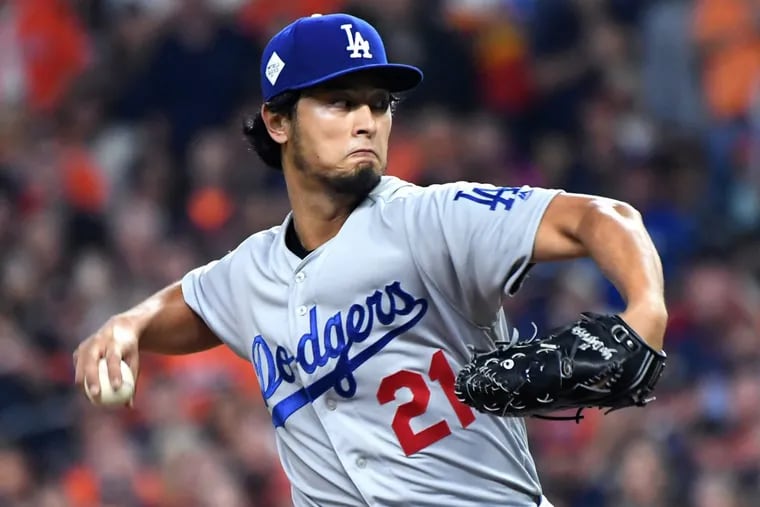 Los Angeles Dodgers pitcher Yu Darvish is one of the biggest names available in Major League Baseball free agency.