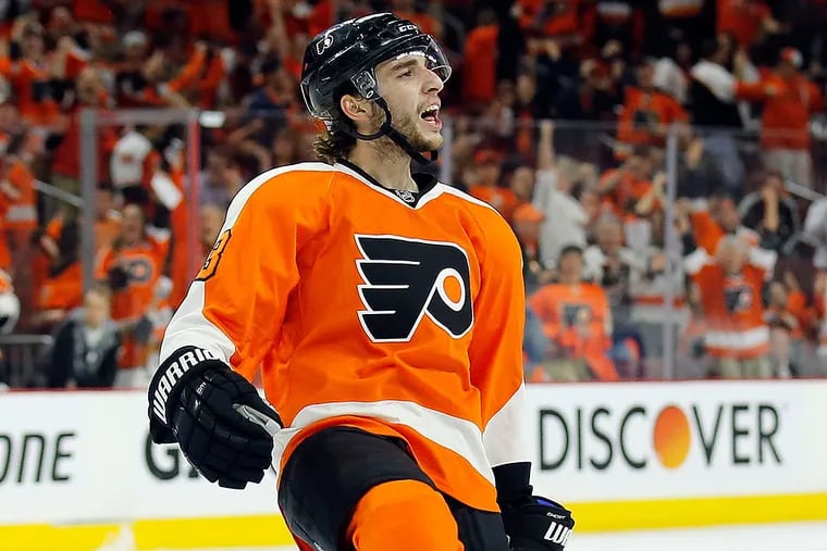 Flyers defenseman Shayne Gostisbehere, 23, had 17 goals and 46 points in 64 games last season and was a finalist for the Calder Trophy, awarded to the NHL's rookie of the year.