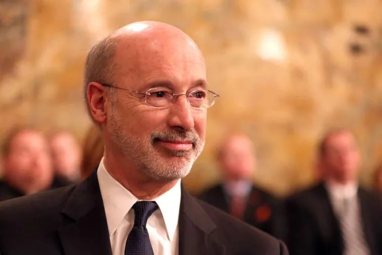 Gov. Wolf spoke to parents of children suffering from seizures. Supporters of a legalization bill that has been reintroduced in the state Senate say its passage would help children and other patients in chronic pain.