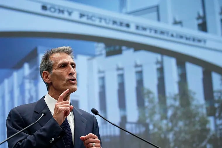 Michael Lynton, chief executive officer of Sony Pictures Entertainment. He confirmed the data breach this week.