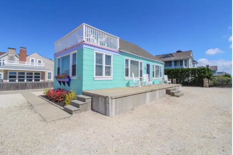 This bungalow, built in 1954 in Stone Harbor, recently sold for $10 million.