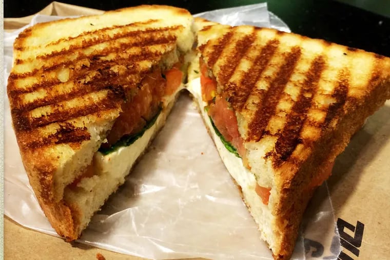 Grilled cheese "Roma."