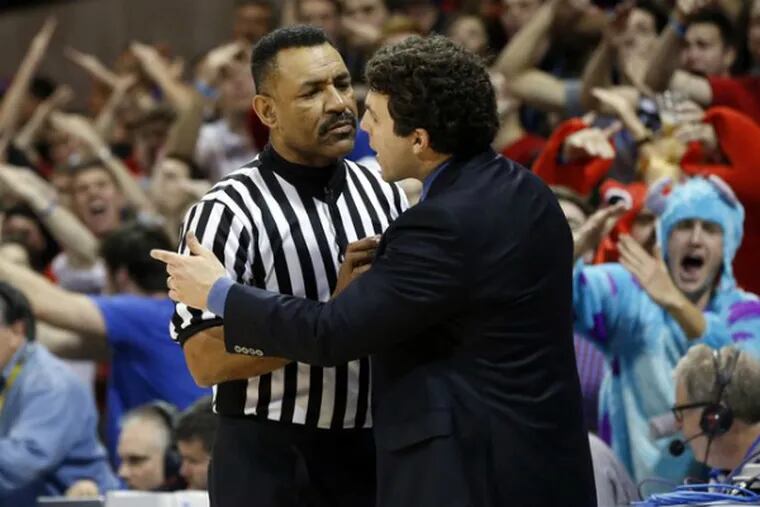 Official Jeff Clark, a Saint Joseph's product, is part of the officiating crew for the Final Four.