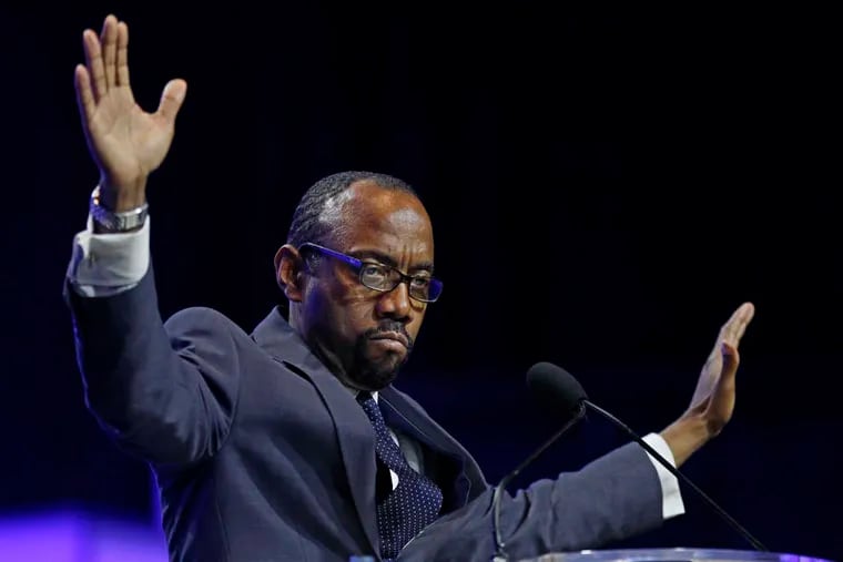 NAACP president Cornell William Brooks told the organization's national convention that &quot;we are giants.&quot; In troubled times, the civil rights organization is seeking inspiration - and borrowing tactics - from the past.