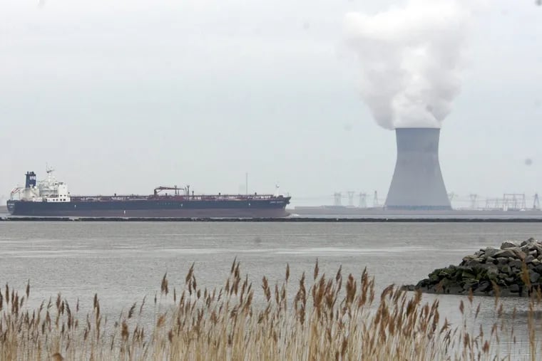 PSEG operates the Salem and Hope Creek nuclear power plants on Delaware Bay in South Jersey. The cooling tower is associated with the Hope Creek reactor.