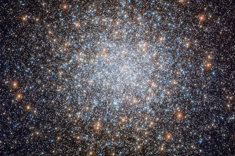 Messier 3, shown in this image from the Hubble Space Telescope from NASA and the European Space Agency, contains half a million stars.