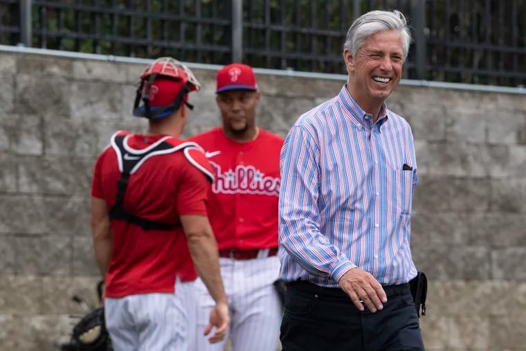 Dave Dombrowski reveals some of his lighter side.