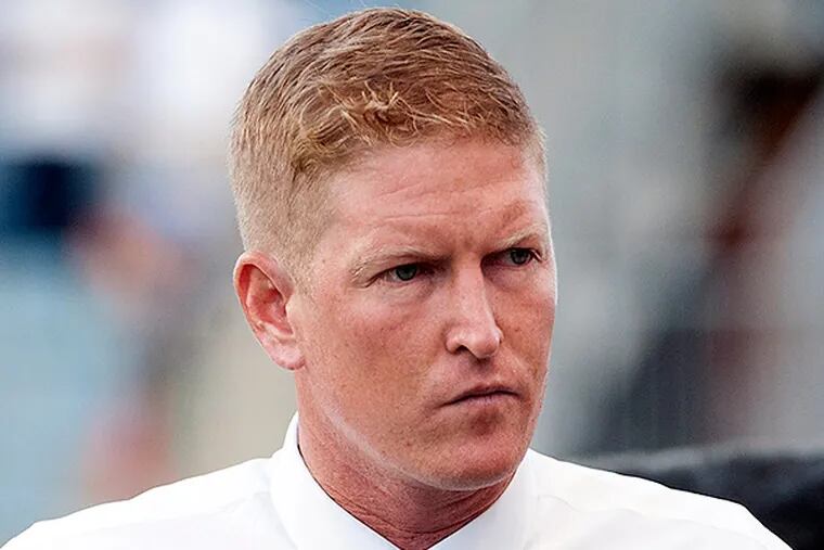 Union manager Jim Curtin. (Eric Hartline/USA Today Sports)