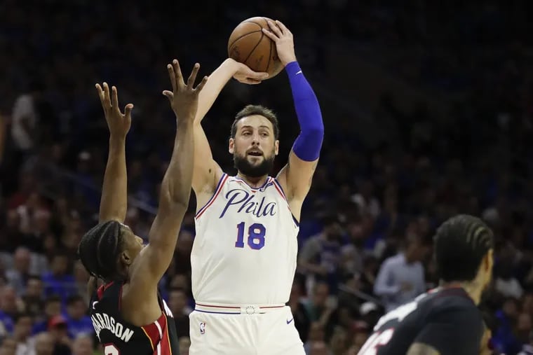 Sixers reserve Marco Belinelli said he thinks Boston will beat Milwaukee in Game 7.