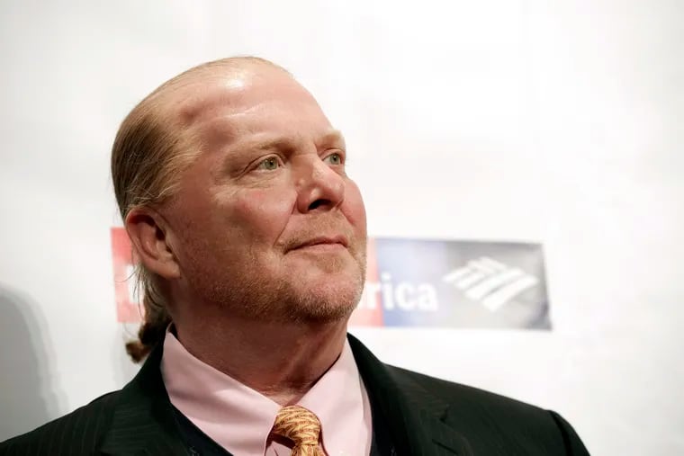 FILE - In this Wednesday, April 19, 2017, file photo, chef Mario Batali attends an awards event in New York. The 20-year business partnership between celebrity chef Mario Batali and the Bastianich family of restaurateurs has been dissolved, months after the original timeline for the divestiture and more than a year after several women accused Batali of sexual harassment and assault. (Photo by Brent N. Clarke / Invision / AP, File)
