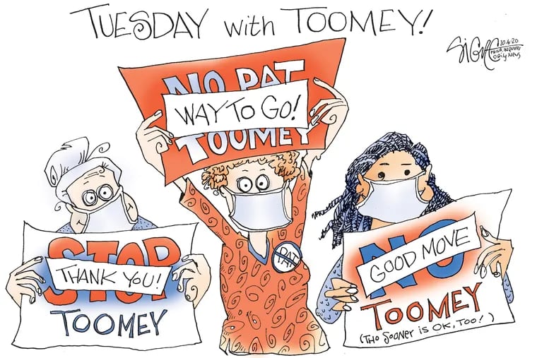 Bye bye, Toomey.