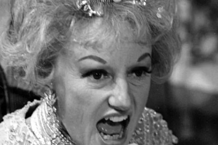 FILE--In this May 20, 1966 file photo, comedian Phyllis Diller appears in character in the ABC-TV comedy series ''The Pruitts of Southampton''. Diller, the housewife turned humorist who aimed some of her sharpest barbs at herself, died Monday, Aug. 20, 2012, at age 95 in Los Angeles. (AP Photo/File)