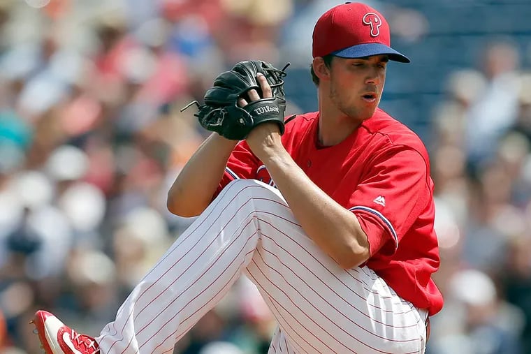Phillies pitcher Aaron Nola can turn to his older brother Austin, a shortstop in the Marlins' organization, for advice.