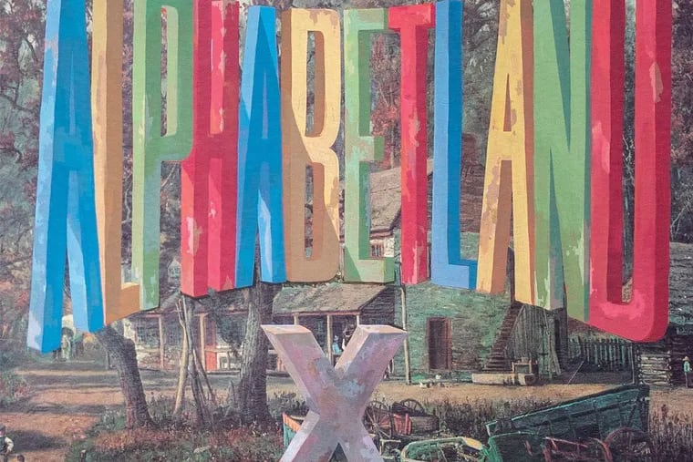 The cover of X's album 'Alphabetland.'