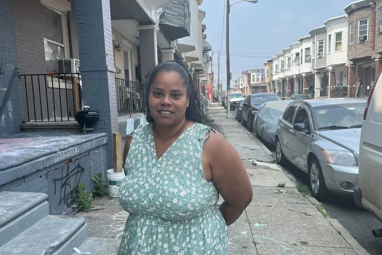 Gloria Velazquez Julius, who lives in Hunting Park, one of the city's hottest neighborhoods, says she often tries not to turn her air-conditioning on to save money.