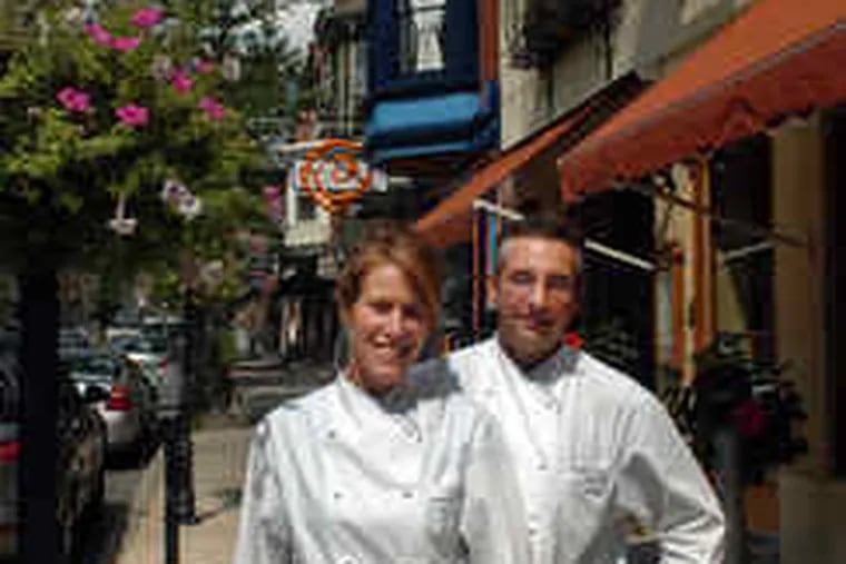 Lynn Rinaldi and husband Corey Baver own Paradiso, in the 1600 block of East Passyunk, on property bought from Citizens Alliance, which rents them space for another restaurant, Izumi.