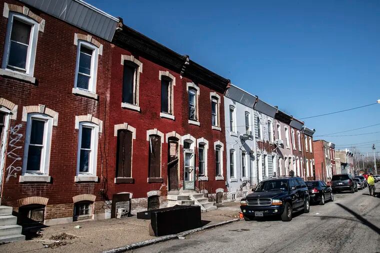The corner of North Marvine and Somerset Streets, which is in the heart of one of the census tracts selected as a federal Opportunity Zone. The 2017 Trump Tax Bill gave breaks to people who invest in low-income communities.