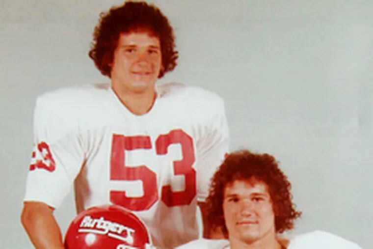 Jim Dumont tries to follow father as Rutgers star