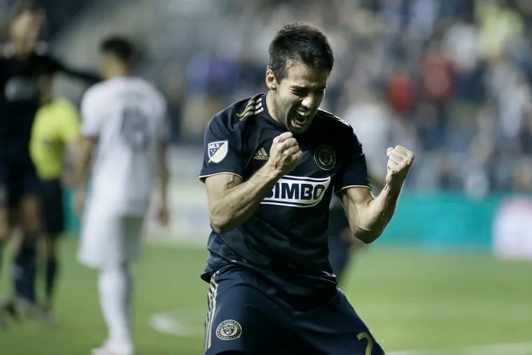 Ilsinho's work as a second-half substitute helped the Union extend their unbeaten streak to four games.