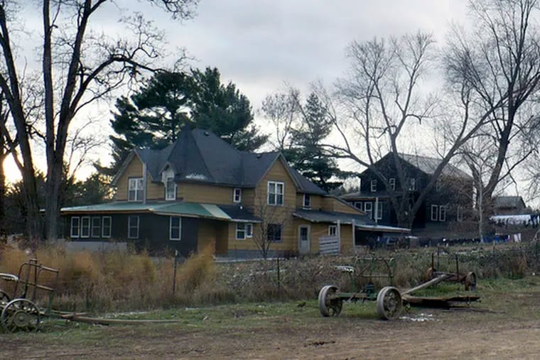 Two homes built by Amish farmer Samuel S. Stoltzfus , outside Black River Falls, Wis. A judge fined him $9,450 for building a house and driveway without permits. In another state, Pennsylvania, liberal-leaning congregations have lobbied successfully for exemptions in the state building code.