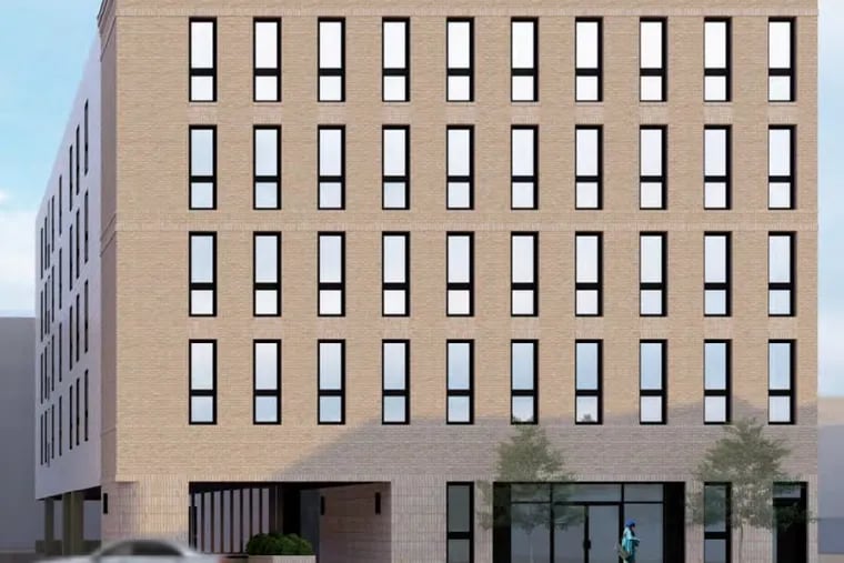The 33-unit building proposed for 26-34 Church Lane.