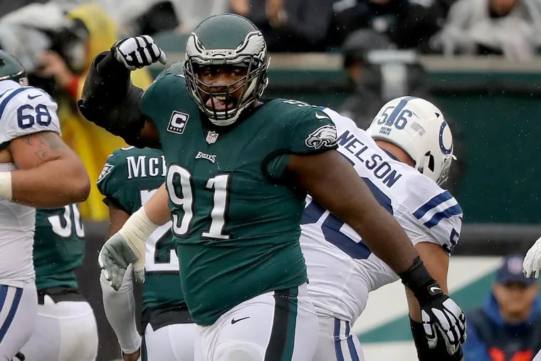 Fletcher Cox hasn't had a sack since Week 6. That could change Monday.