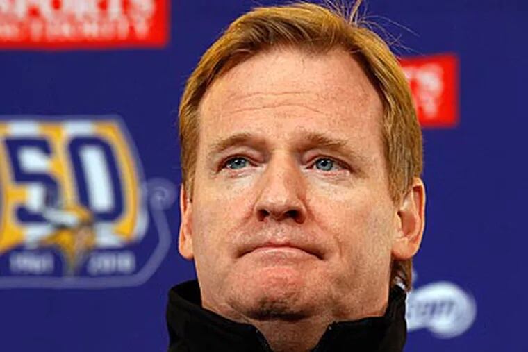 NFL commissioner Roger Goodell said he expects there to be football in 2011. (Ann Heisenfelt/AP file photo)