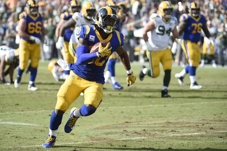 Todd Gurley scored one touchdown on Sunday, but declined to score a second for the betterment of the team.