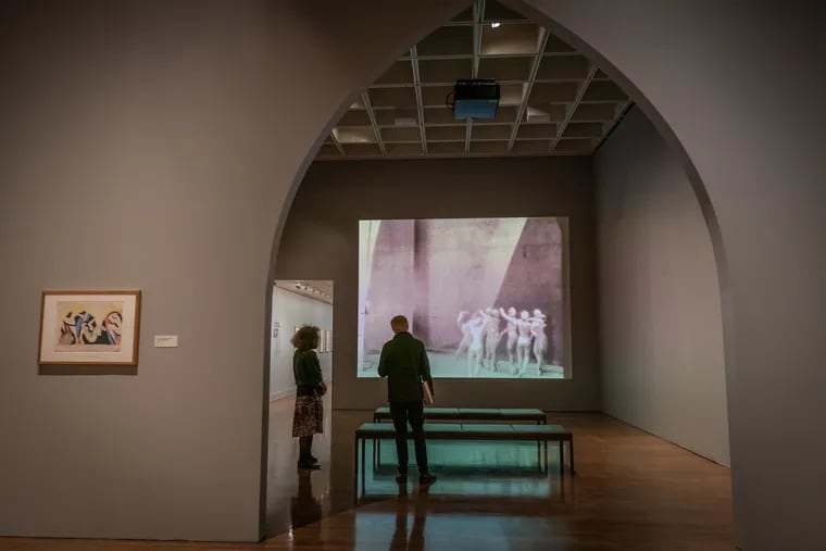 Matthew Affron, curator at the Philadelphia Museum of Art, has set "Rouge et Noir" as a 30-foot-wide projection in its own viewing gallery as the concluding coup de théâtre of “Matisse in the 1930s.”