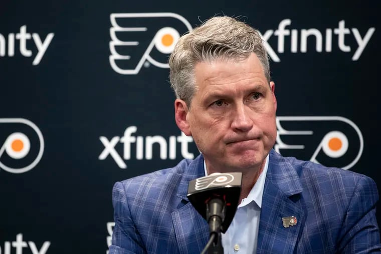 The Flyers decided to fire general manager Chuck Fletcher on Friday after four-plus years.