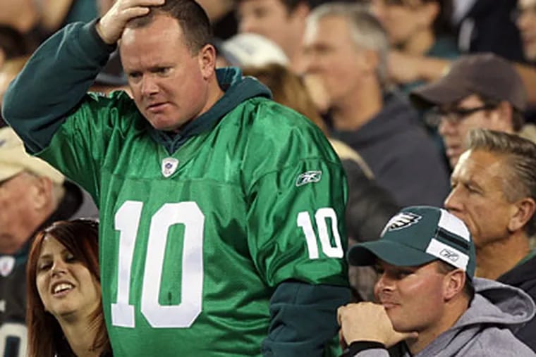 Ejected fans will have to take a four-hour course to be readmitted into an Eagles game. (Yong Kim/Staff file photo)