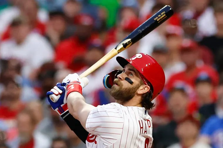A move to first base for Bryce Harper opens up possibilities for the Phillies at the trade deadline.