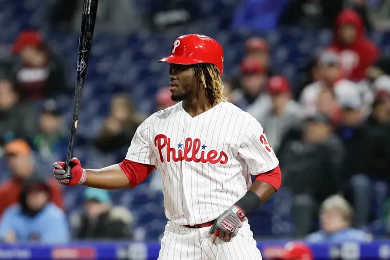 Odubel Herrera entered Monday's game in Chicago with just 12 hits in his last 66 at-bats.