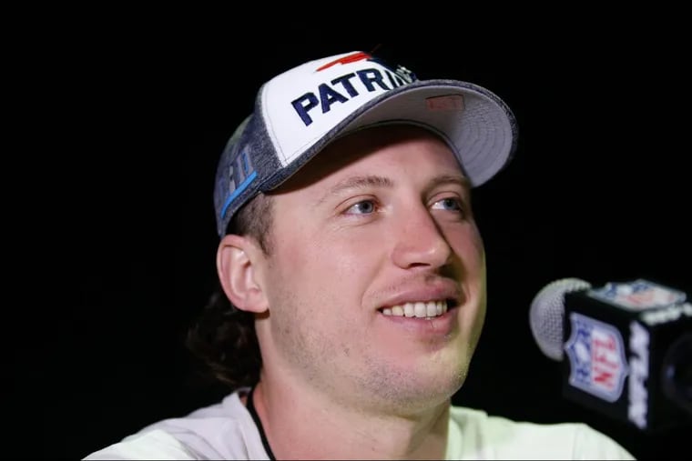 The Patriots have made it to at least the AFC Championship in each of Nate Solder’s seven seasons with the team.