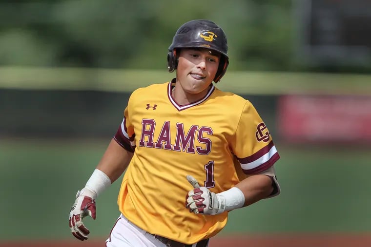 Gloucester Catholic senior shortstop Evan Giordano is South Jersey's baseball Player of the Year.