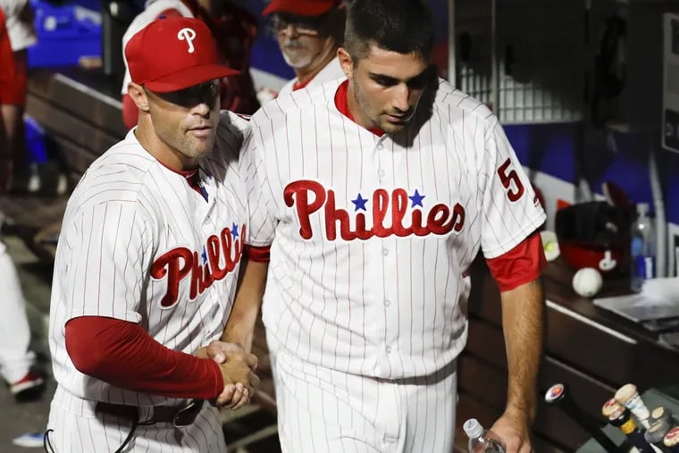 Gabe Kapler and Zach Eflin ironed things out over breakfast after the Phillies sent the pitcher down to preserve a roster spot.