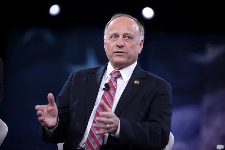 U.S. Rep. Steve King of Iowa during the annual American Conservative Union CPAC conference on March 3, 2016, at National Harbor in Oxon Hill, Md. (Gage Skidmore / Planet Pix / Zuma Press / TNS)