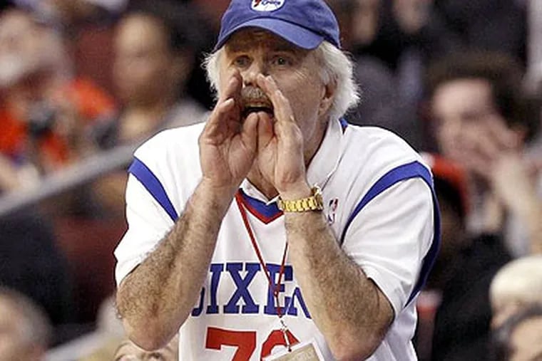 Alan Horwitz yells during Game 6 against the Chicago Bulls in the first round of the NBA Eastern Conference playoffs.