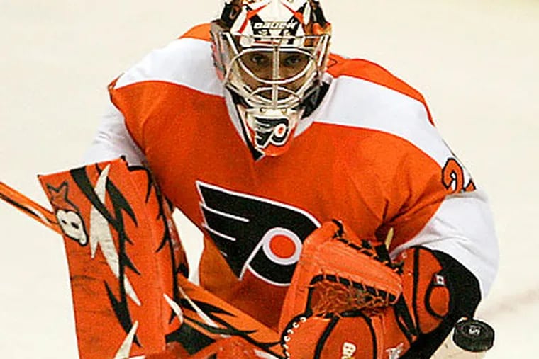 "Everybody seems to think he'll be fine," Flyers GM Paul Holmgren said of Ray Emery, (Yong Kim/Staff file photo)