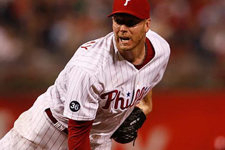 Roy Halladay has won the 2010 Daily News Sportsperson of the Year award. (Ron Cortes/Staff file photo)
