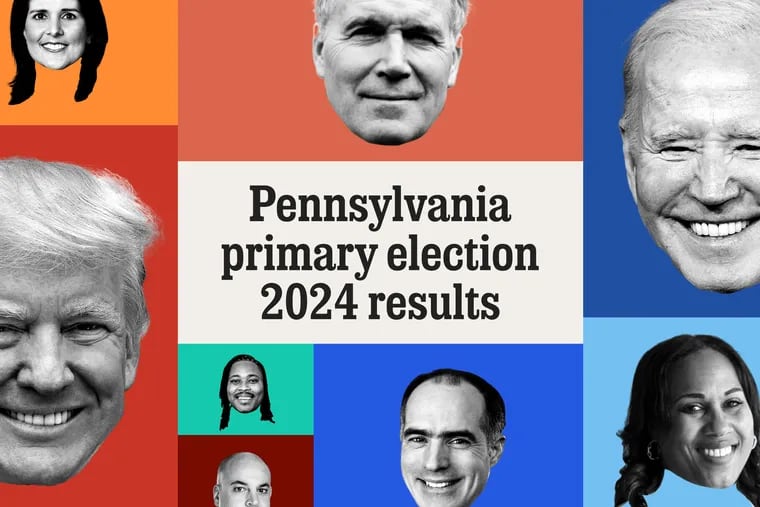 Pa. primary election results