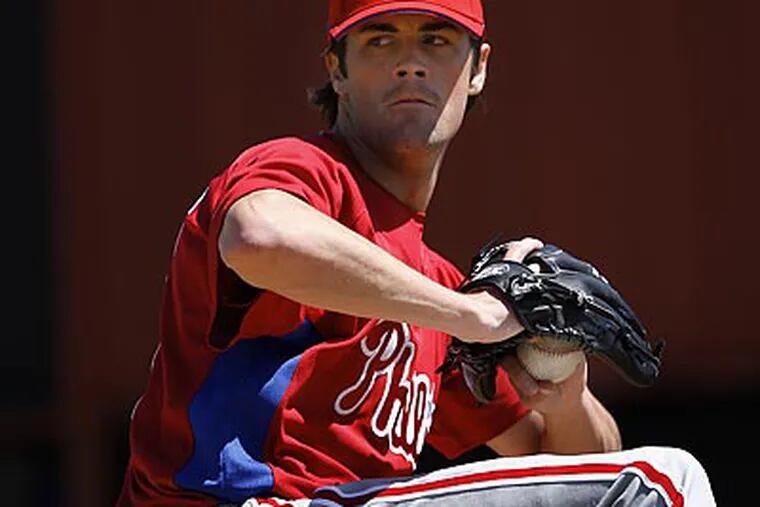 Cole Hamels has racked up 38 wins in his first two big-league seasons. (David Maialetti/Staff Photographer)