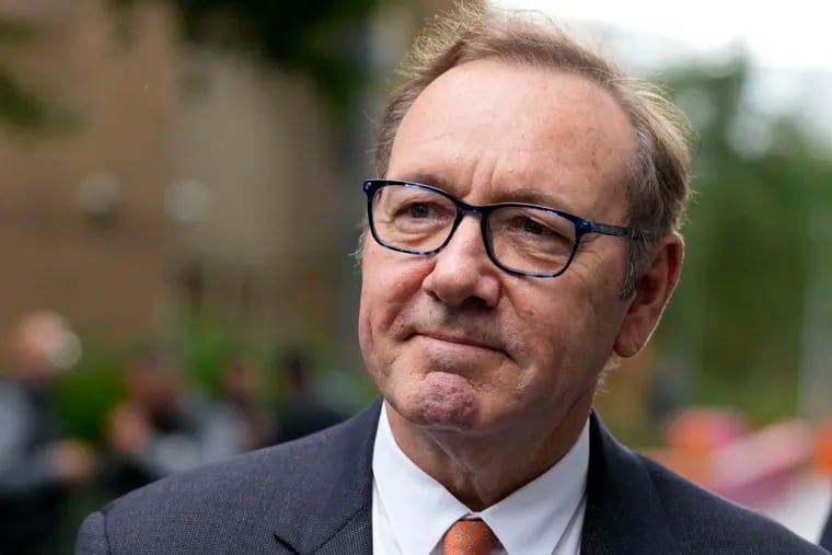 Actor Kevin Spacey at Southwark Crown Court in London on July 24, 2023. He was acquitted of nine counts of sexual and indecent assault.