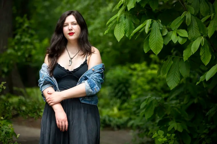 Lucy Dacus posed for a portrait at Bartram's Garden in Philadelphia, Pa. on Wednesday, June 2, 2021.